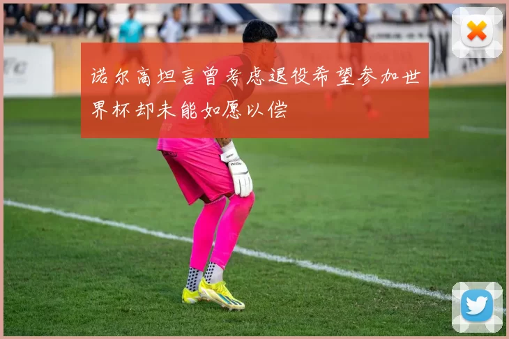 诺尔高坦言曾考虑退役希望参加世界杯却未能如愿以偿