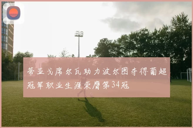 蒂亚戈席尔瓦助力波尔图夺得葡超冠军职业生涯荣膺第34冠